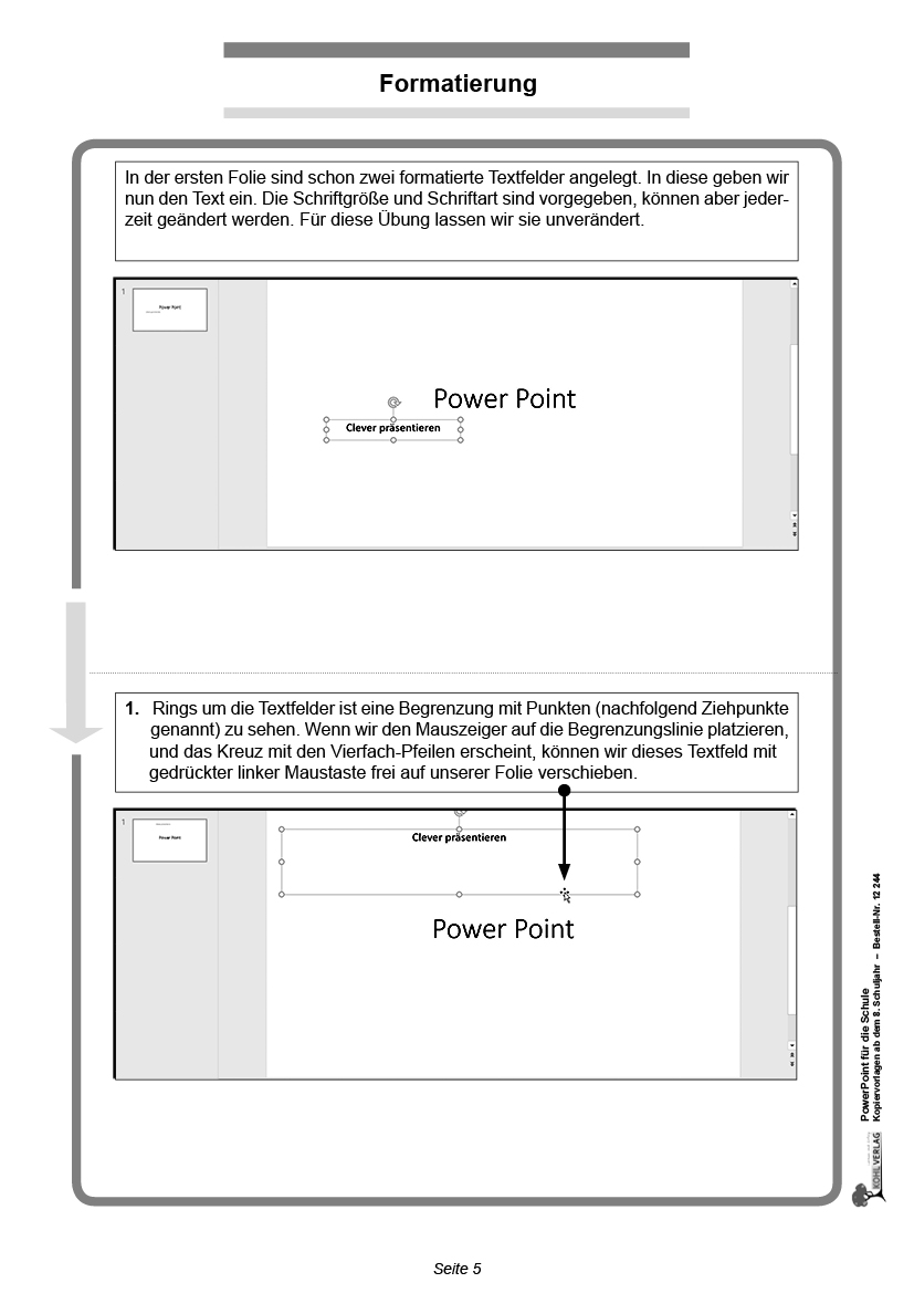 PowerPoint für die Schule