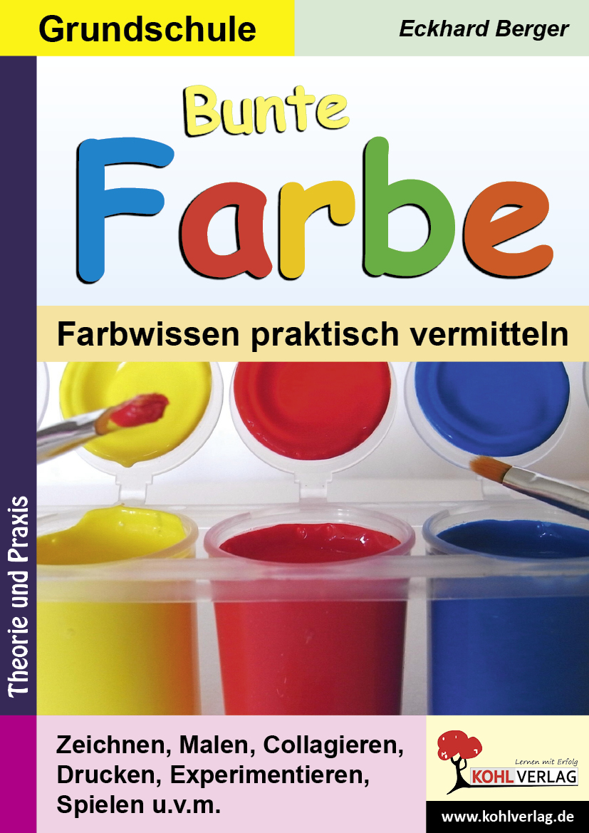 Bunte Farbe