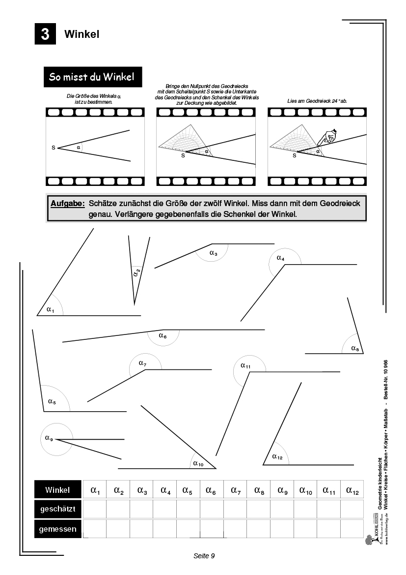 Geometrie kinderleicht