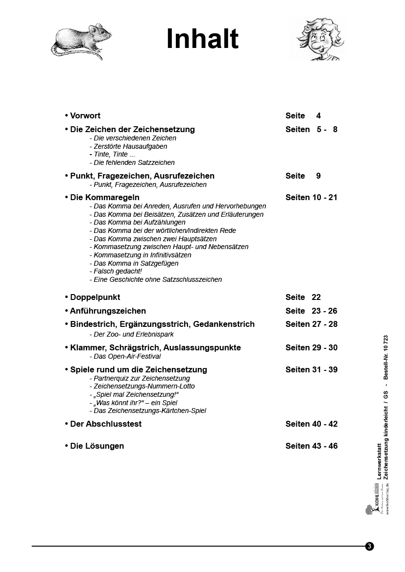 Lernwerkstatt Zeichensetzung kinderleicht / Grundschule