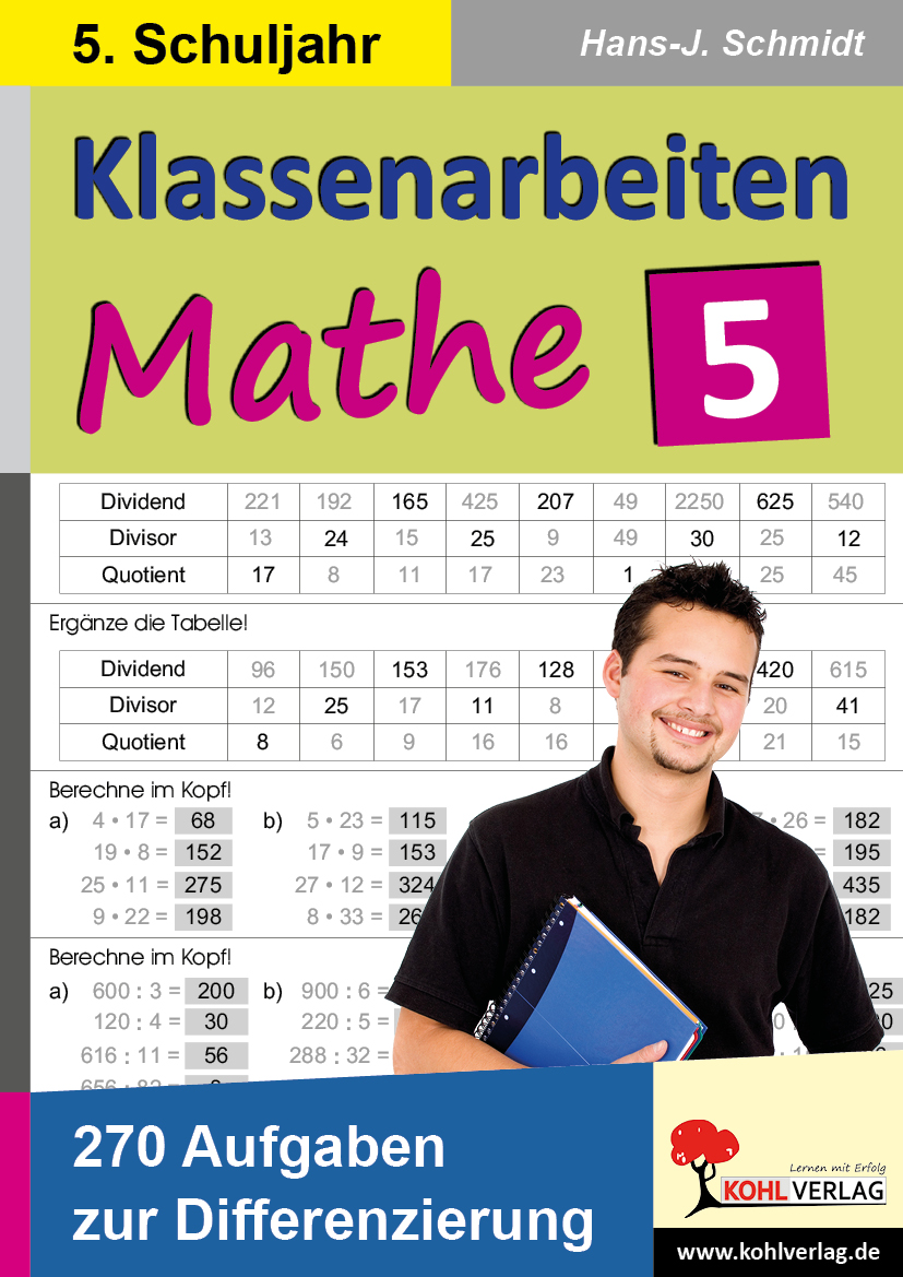 Klassenarbeiten MATHE / Klasse 5