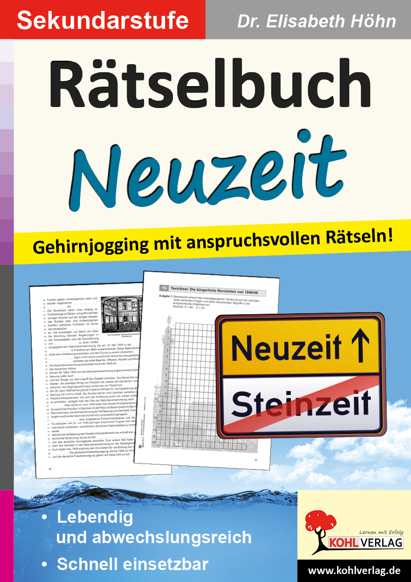 Rätselbuch Neuzeit Rätselbuch Neuzeit