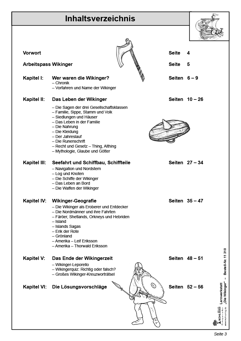 Lernwerkstatt Die Wikinger