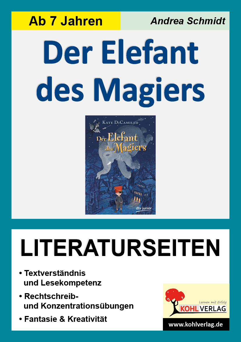 Der Elefant des Magiers - Literaturseiten