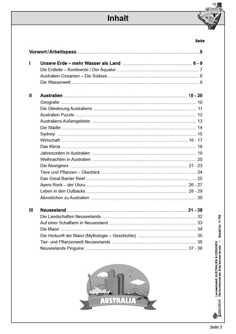 Lernwerkstatt AUSTRALIEN & OZEANIEN