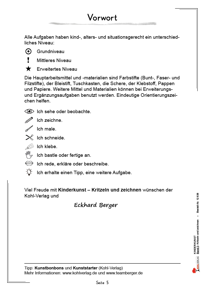 Kinderkunst / Band 3: Kritzeln und zeichnen Kinderkunst / Band 3: Kritzeln und zeichnen