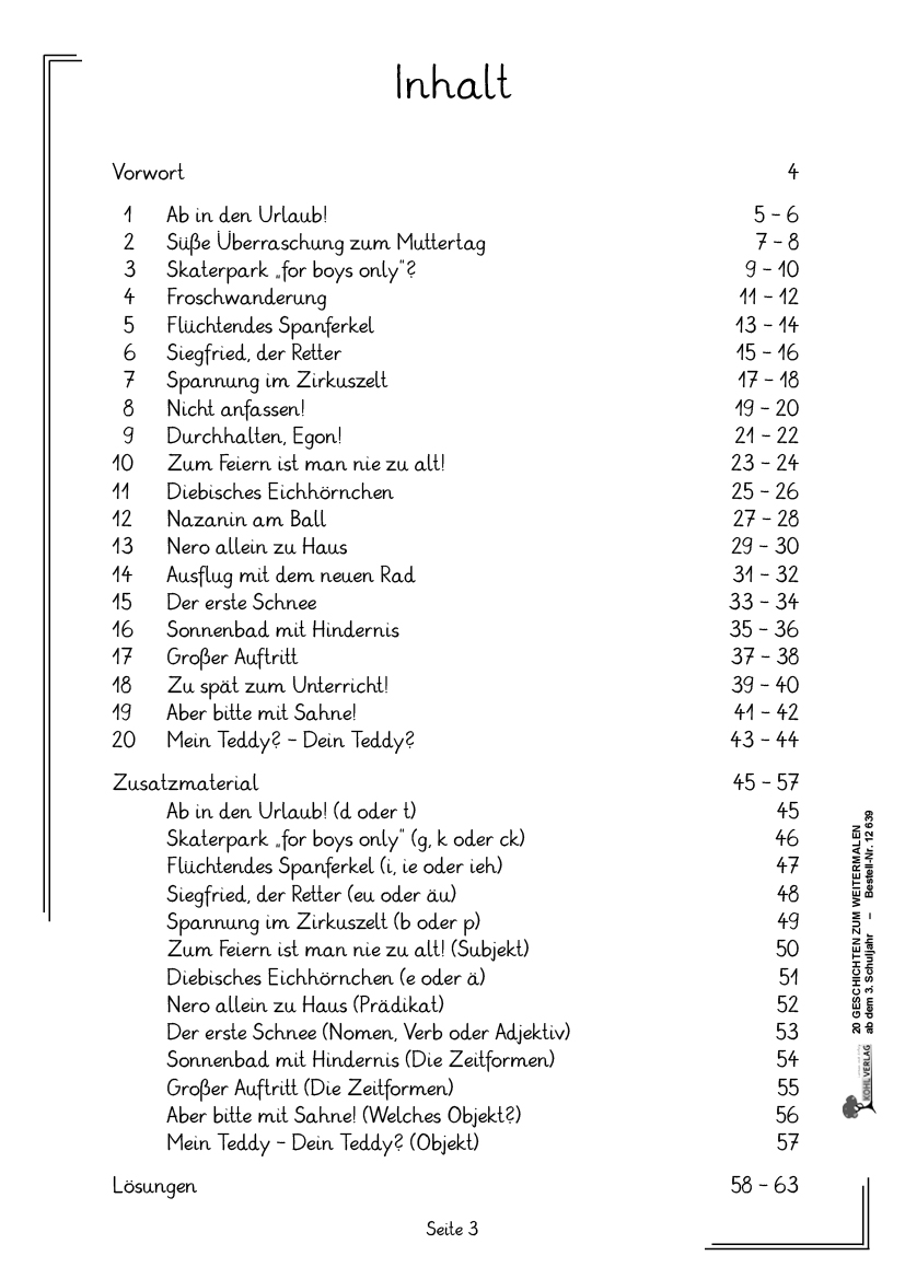 20 Geschichten zum Weitermalen / Klasse 3-6