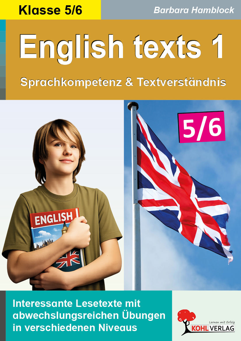 English texts 1 - Sprachkompetenz und Textverständnis  /  Klasse 5-6