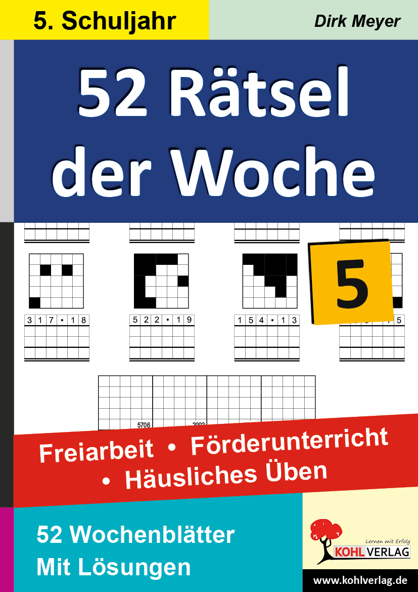 52 Rätsel der Woche / Klasse 5