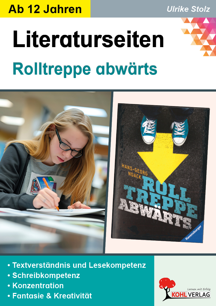 Rolltreppe abwärts - Literaturseiten