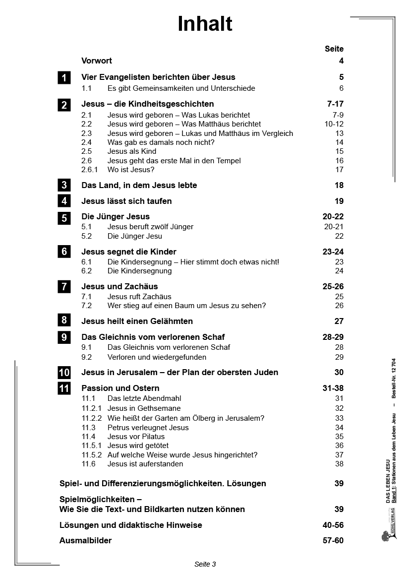 Das Leben Jesu / Band 1 Stationen im Leben Jesu