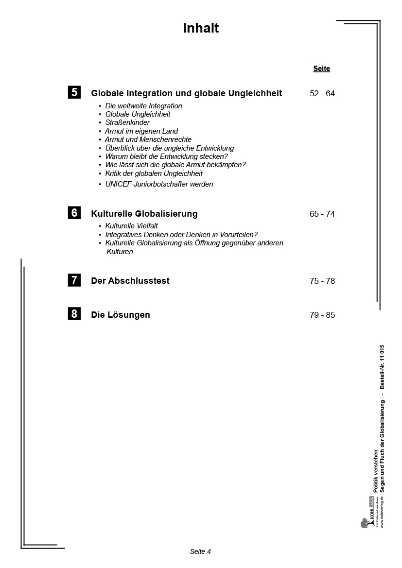 Politik verstehen / Globalisierung