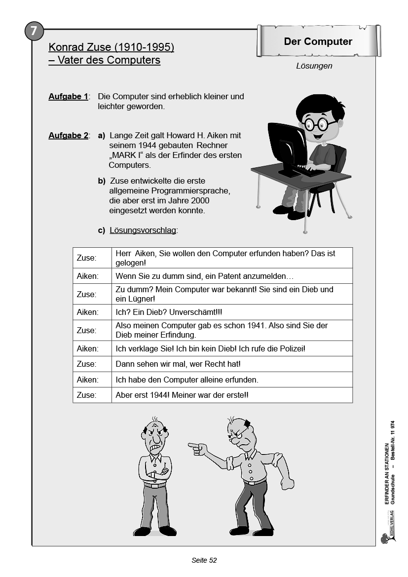 Erfinder an Stationen - Grundschule