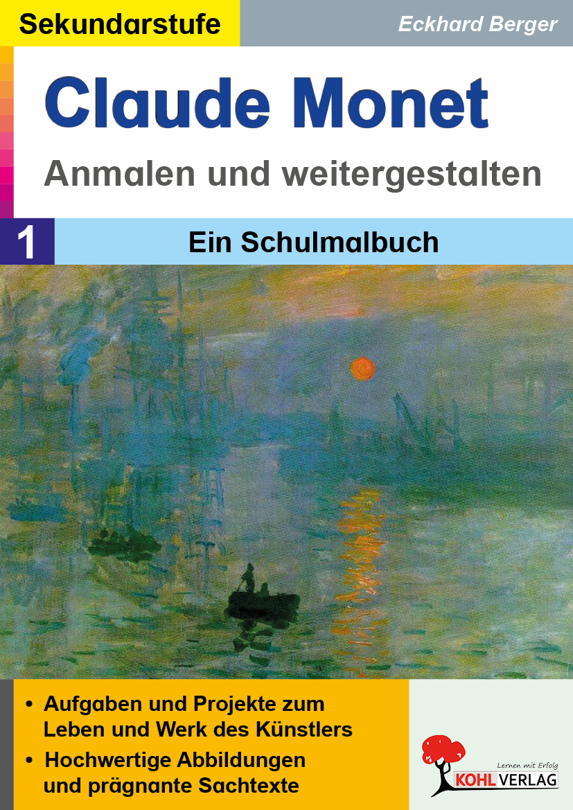Claude Monet anmalen und weitergestalten