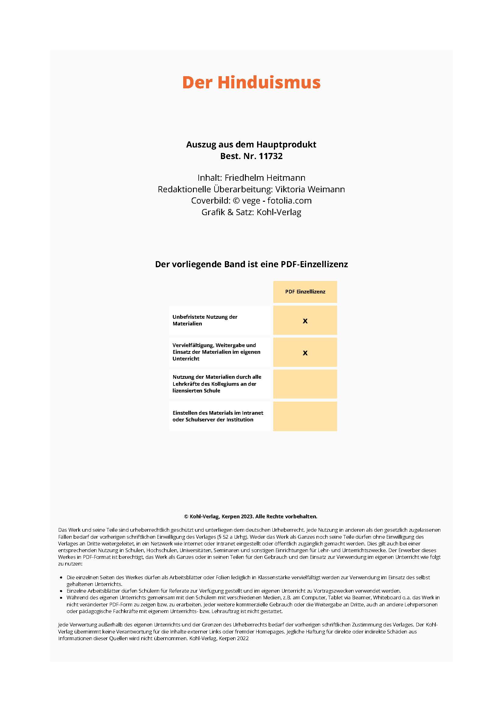 Allgemeinwissen Religion: Der Hinduismus Allgemeinwissen Religion: Der Hinduismus