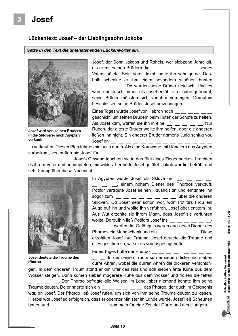 Rätselbuch Altes Testament