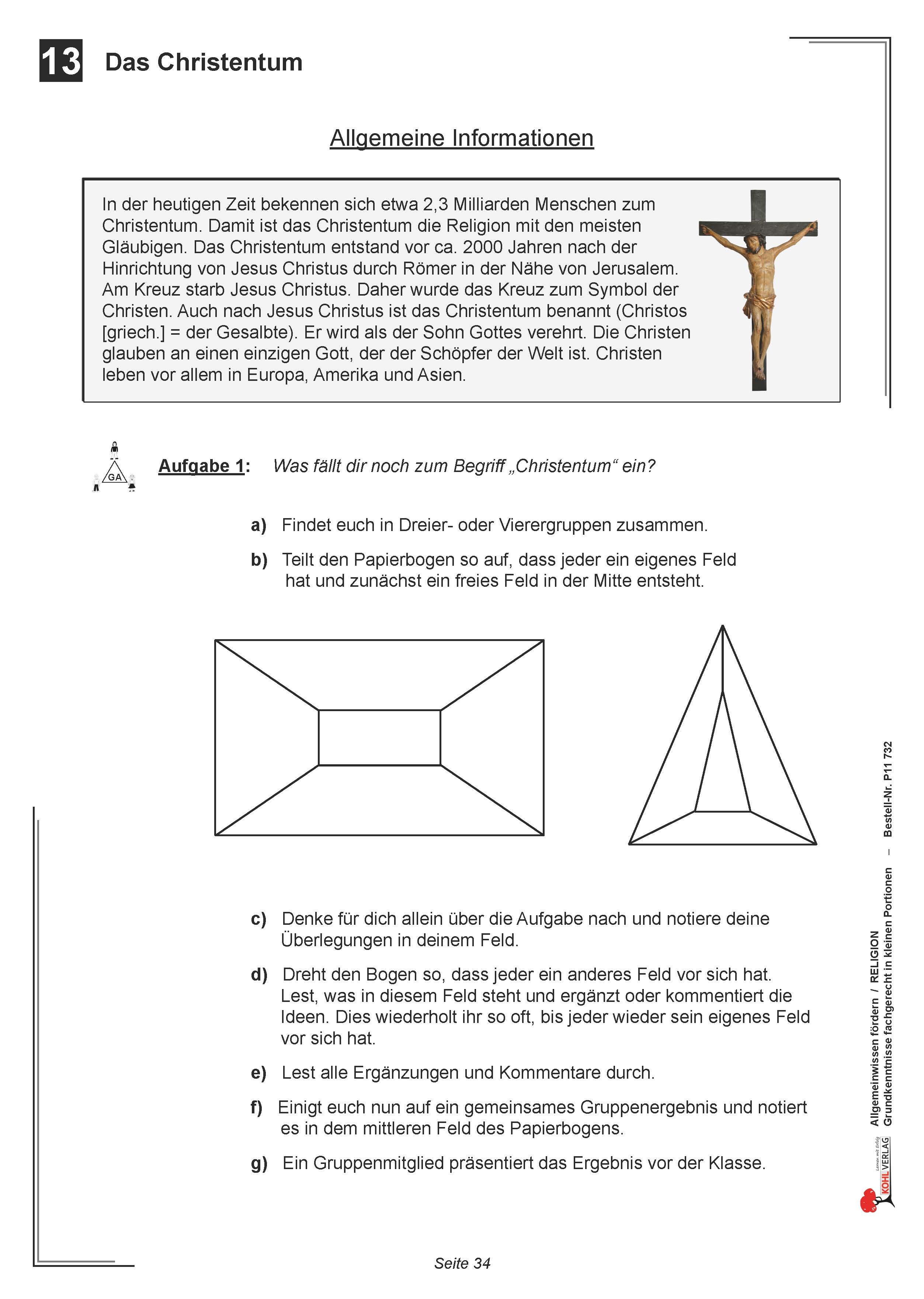 Allgemeinwissen Religion: Das Christentum