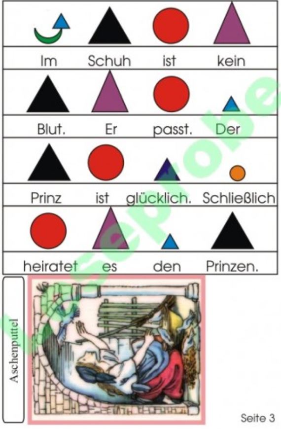 Wortartenmärchen - Aschenputtel