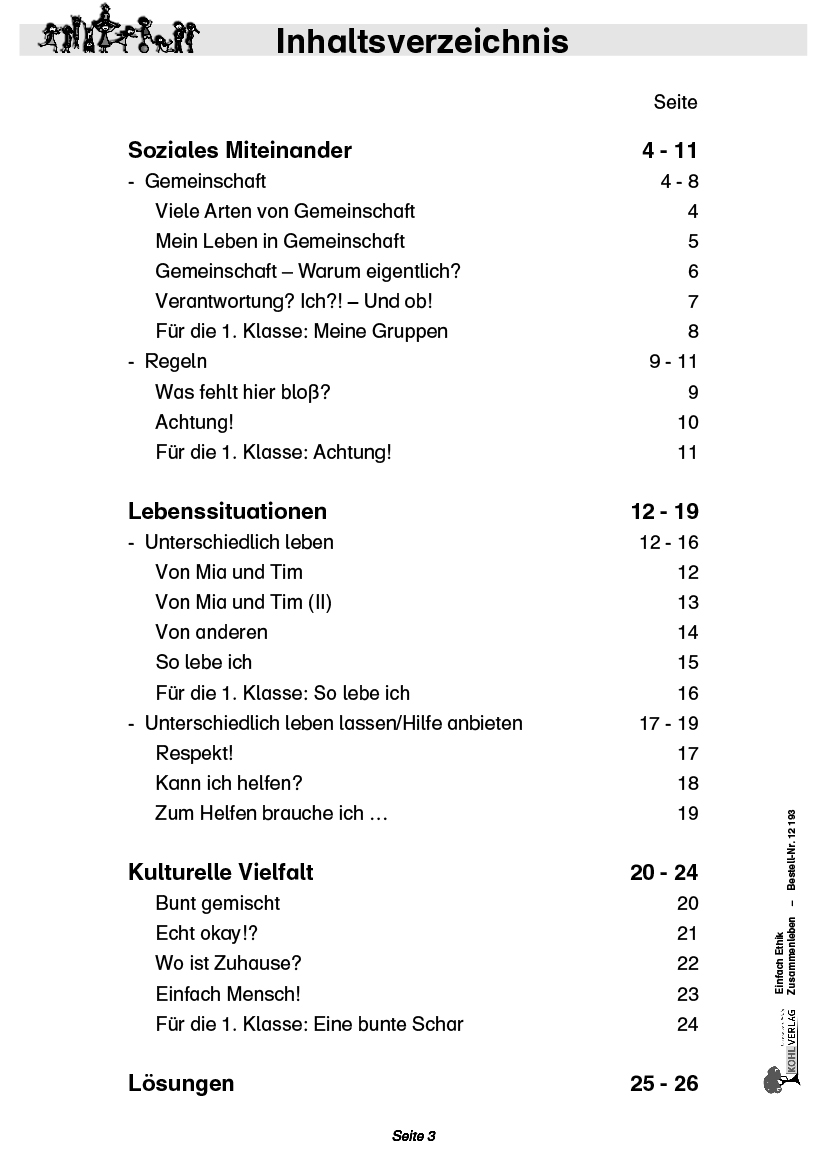 Einfach Ethik - Zusammenleben