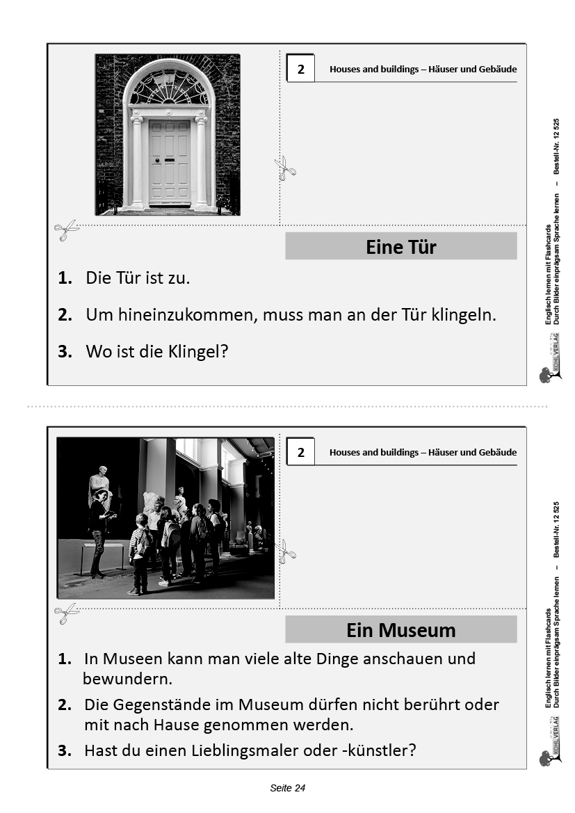 Englisch lernen mit Flashcards