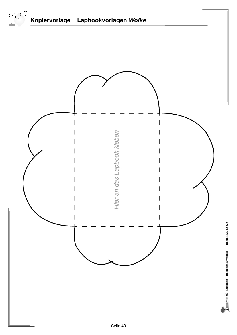 Lapbook Religiöse Symbole