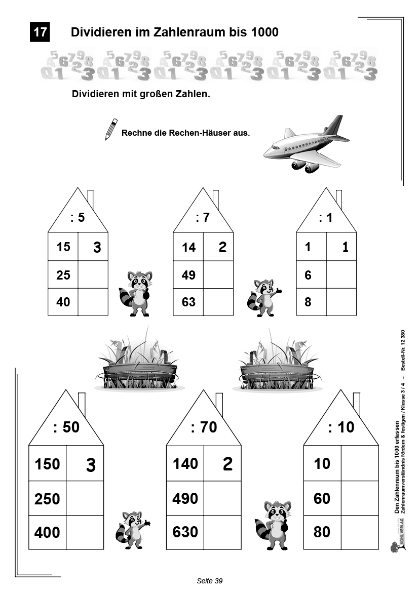 Den Zahlenraum bis 1000 erfassen