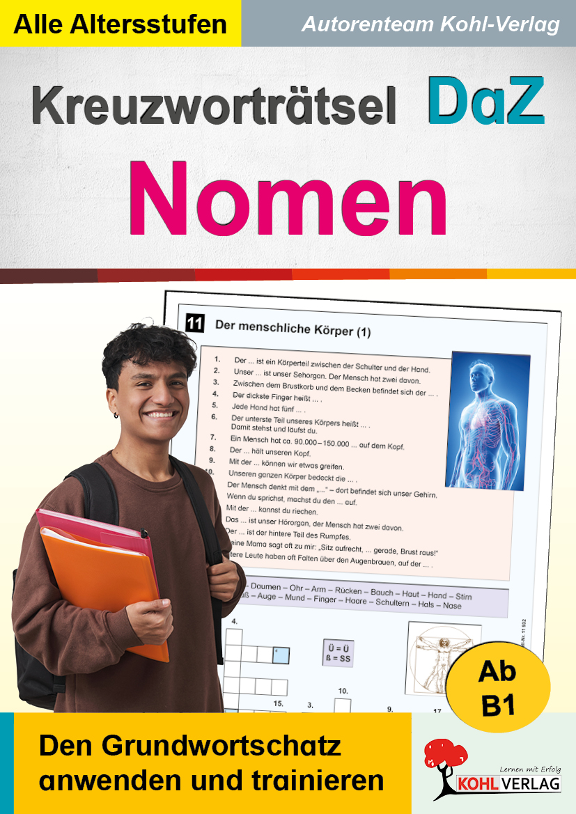 Kreuzworträtsel DaZ - Nomen