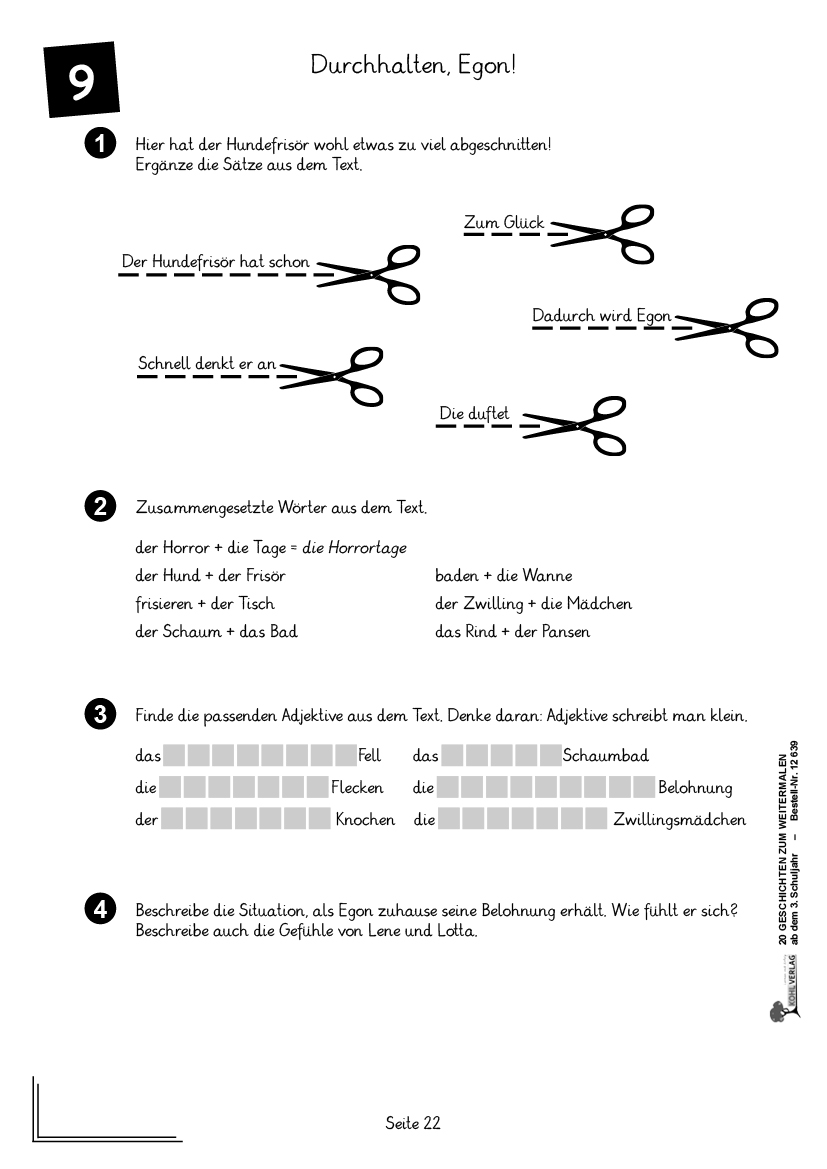 20 Geschichten zum Weitermalen / Klasse 3-6