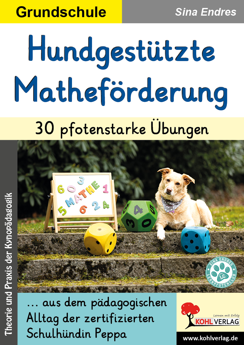 Hundgestützte Matheförderung  /  30 pfotenstarke Übungen