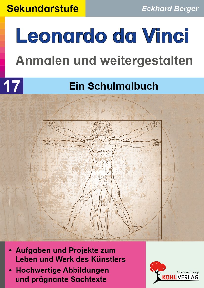 Leonardo da Vinci anmalen und weitergestalten