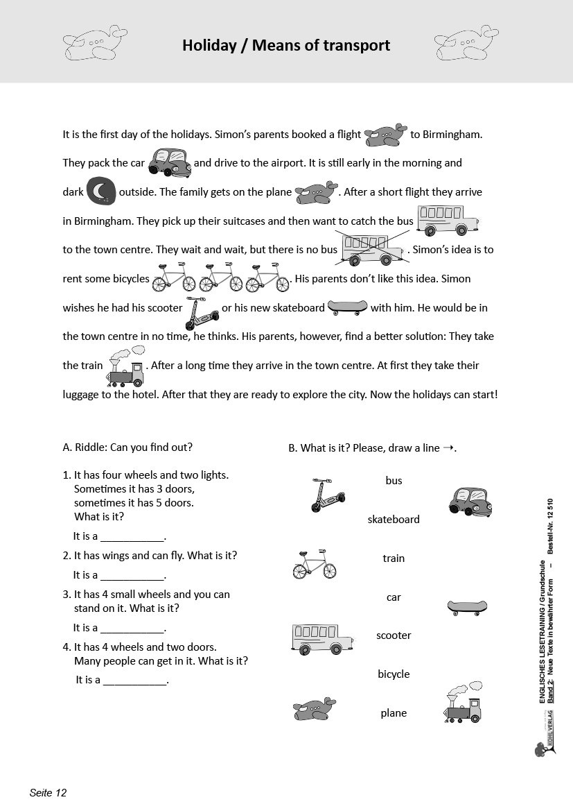 Englisches Lesetraining II