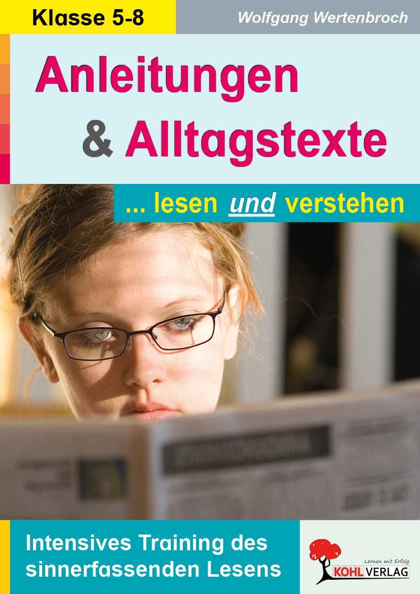 Anleitungen und Alltagstexte lesen und verstehen