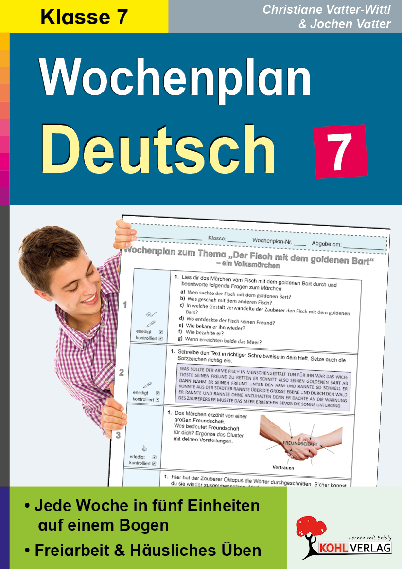 Wochenplan Deutsch / Klasse 7