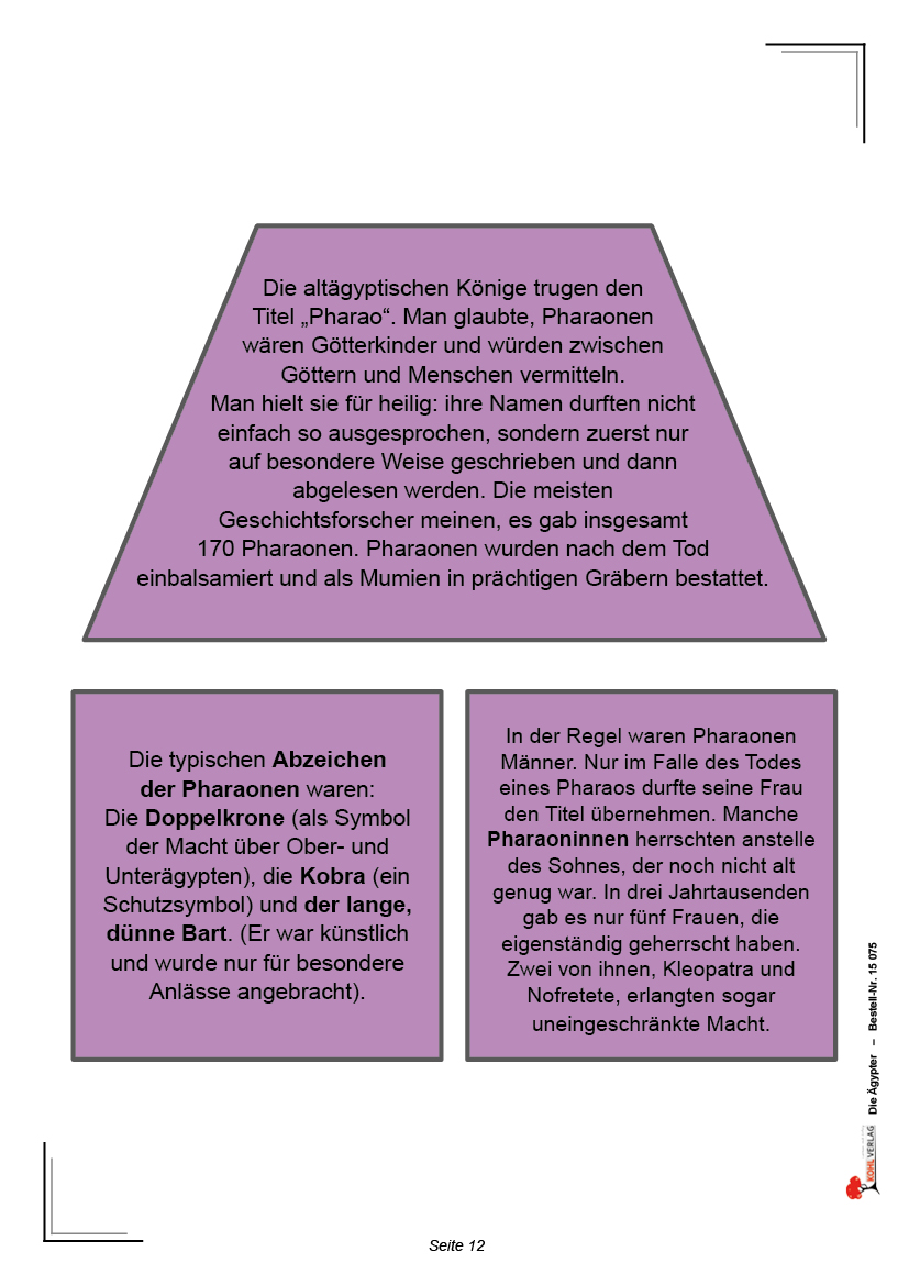 Die Ägypter Die Ägypter