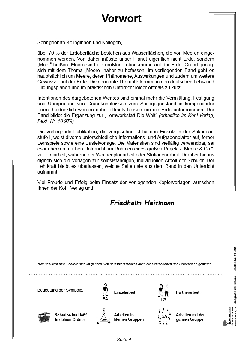 Geografie der Meere