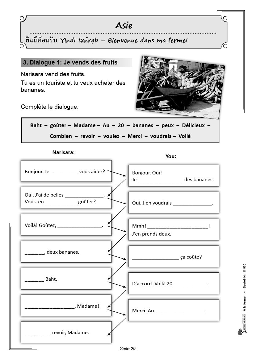 À la ferme / Sekundarstufe