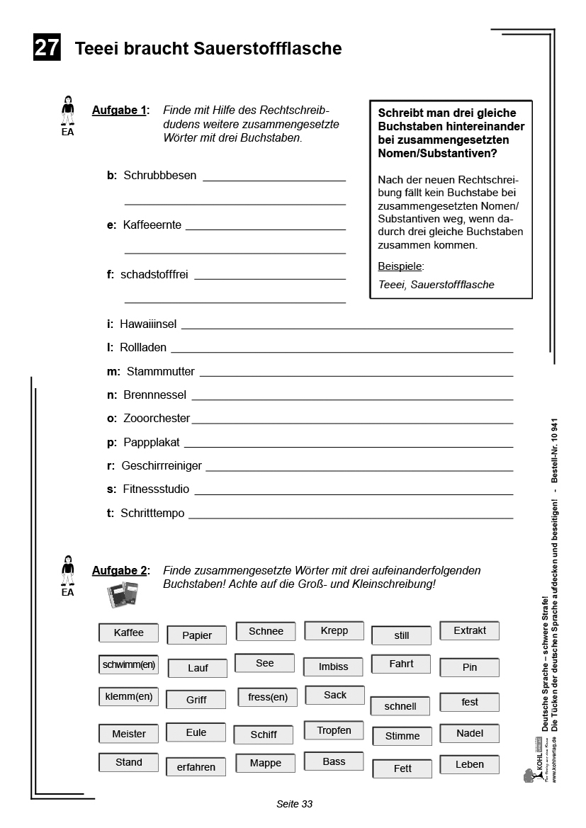 Deutsche Sprache - schwere Strafe!