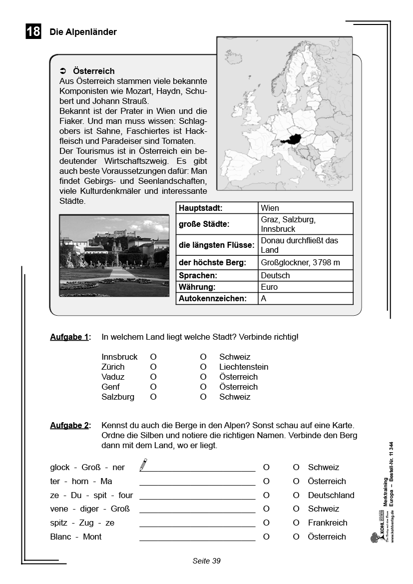 Merktraining Europa