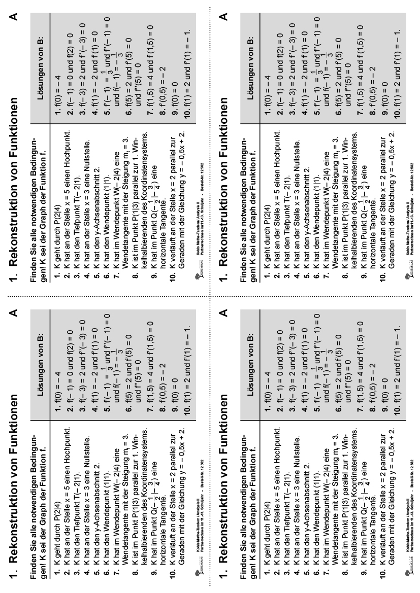 Kohls Mathe-Tandem / Analysis II