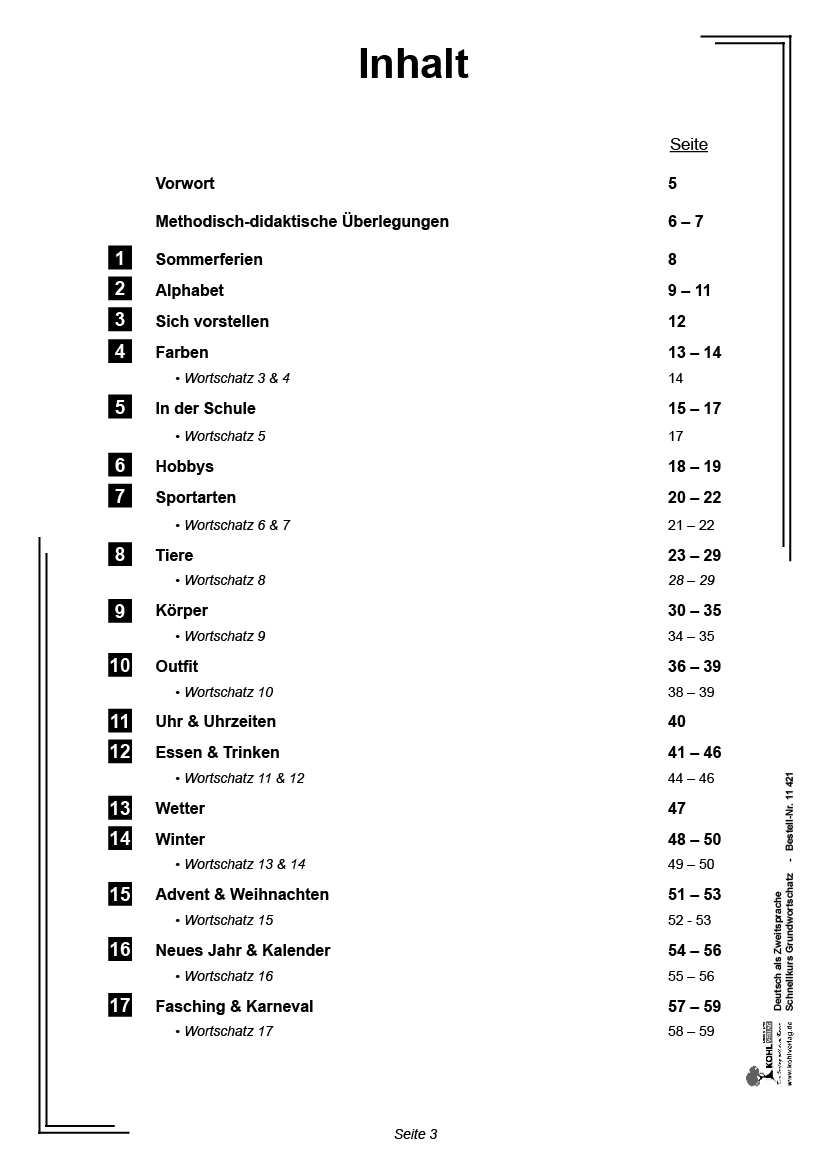 Deutsch als Zweitsprache in Vorbereitungsklassen