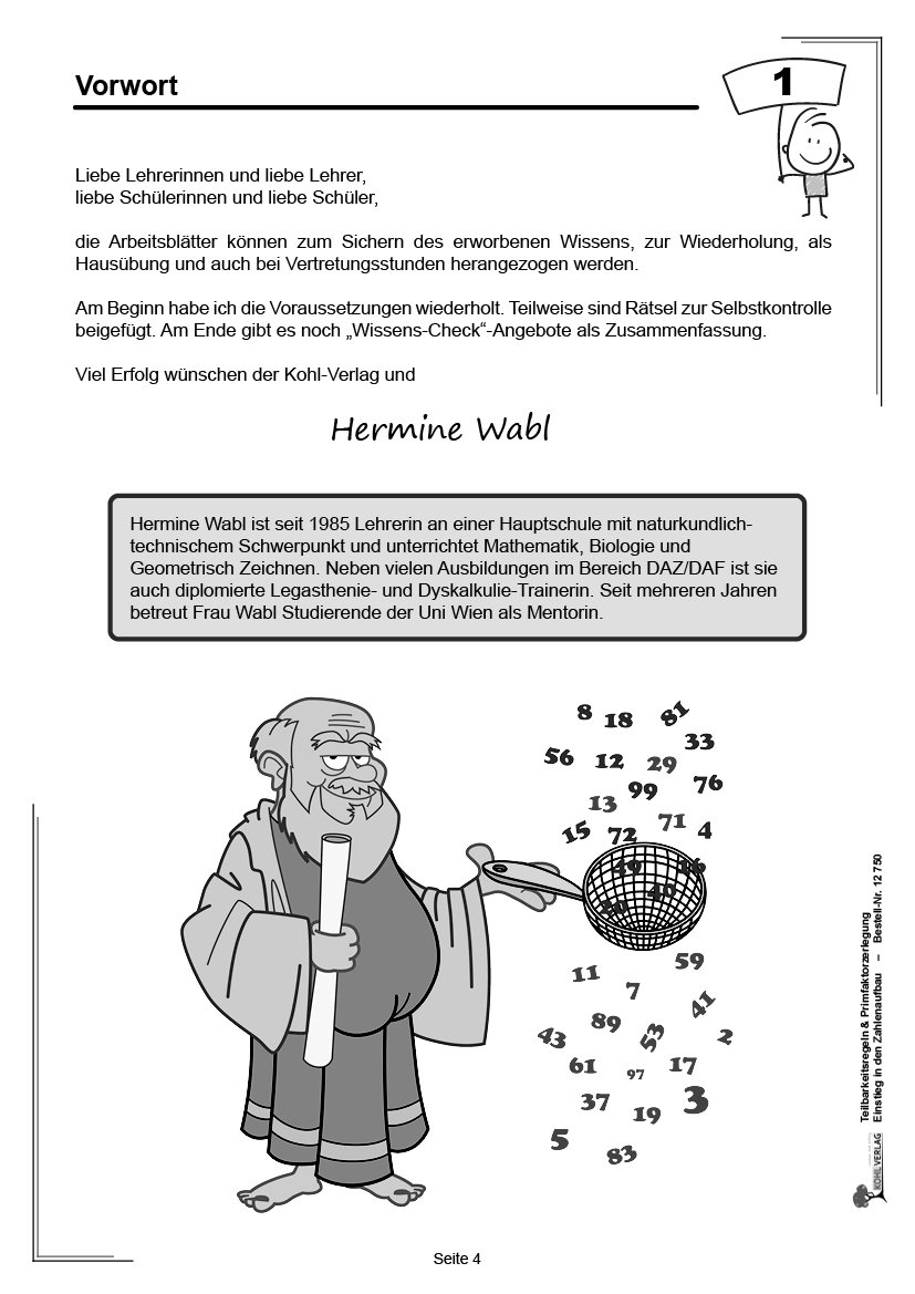 Teilbarkeitsregeln & Primfaktorzerlegung