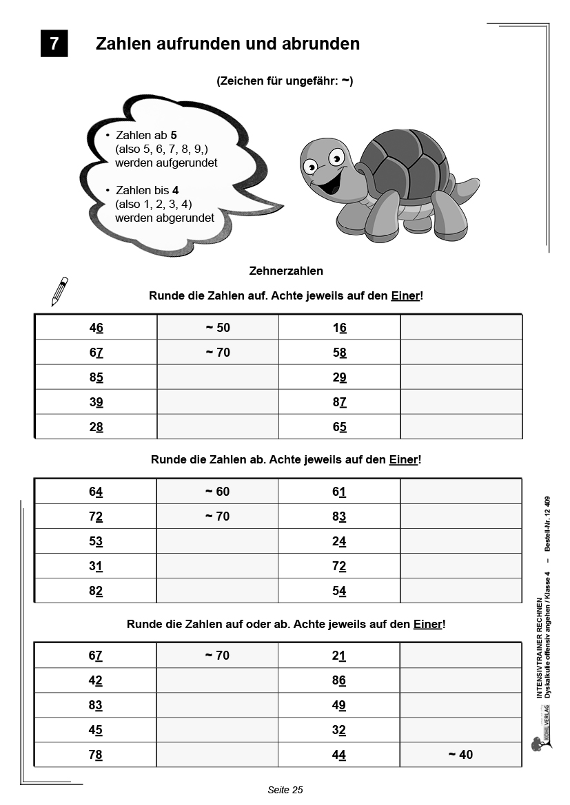 Intensivtrainer Rechnen / Klasse 4