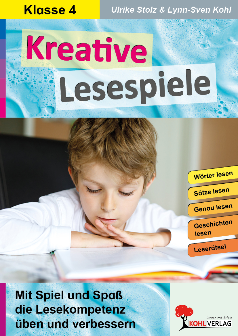 Kreative Lesespiele / Klasse 4 Kreative Lesespiele / Klasse 4