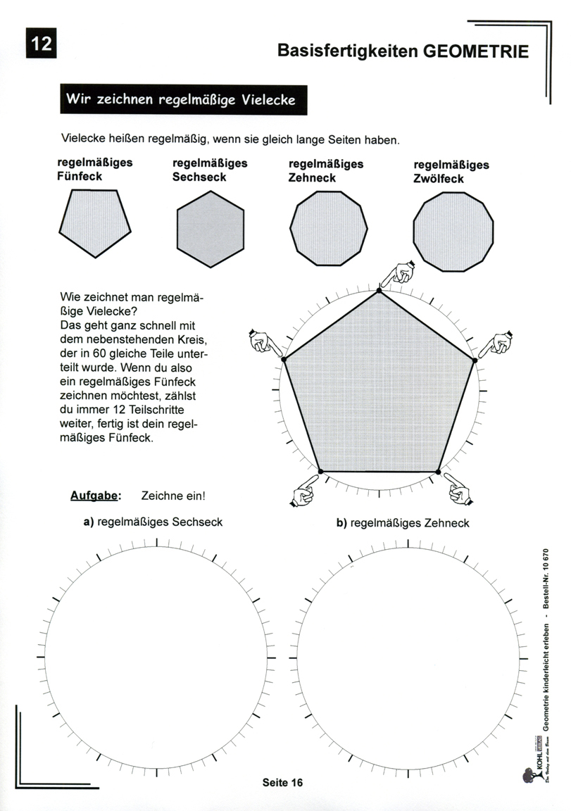 Geometrie kinderleicht erleben