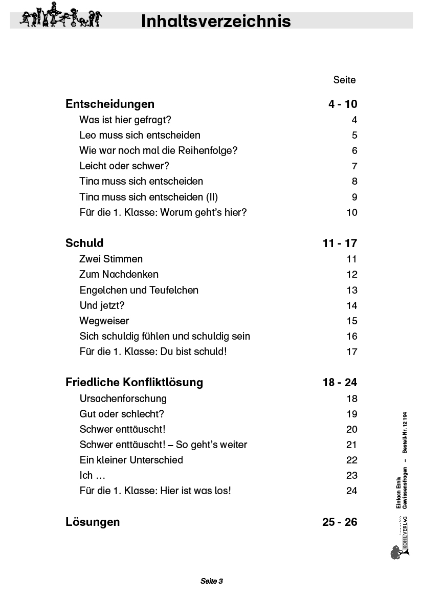 Einfach Ethik - Gewissensfragen