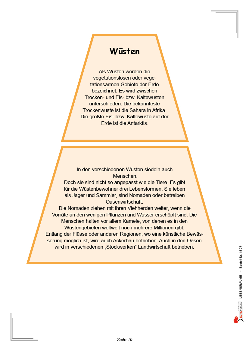 Lebensräume Lebensräume
