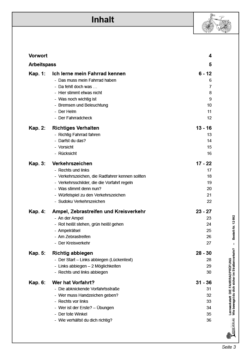 Lernwerkstatt Die Fahrradprüfung