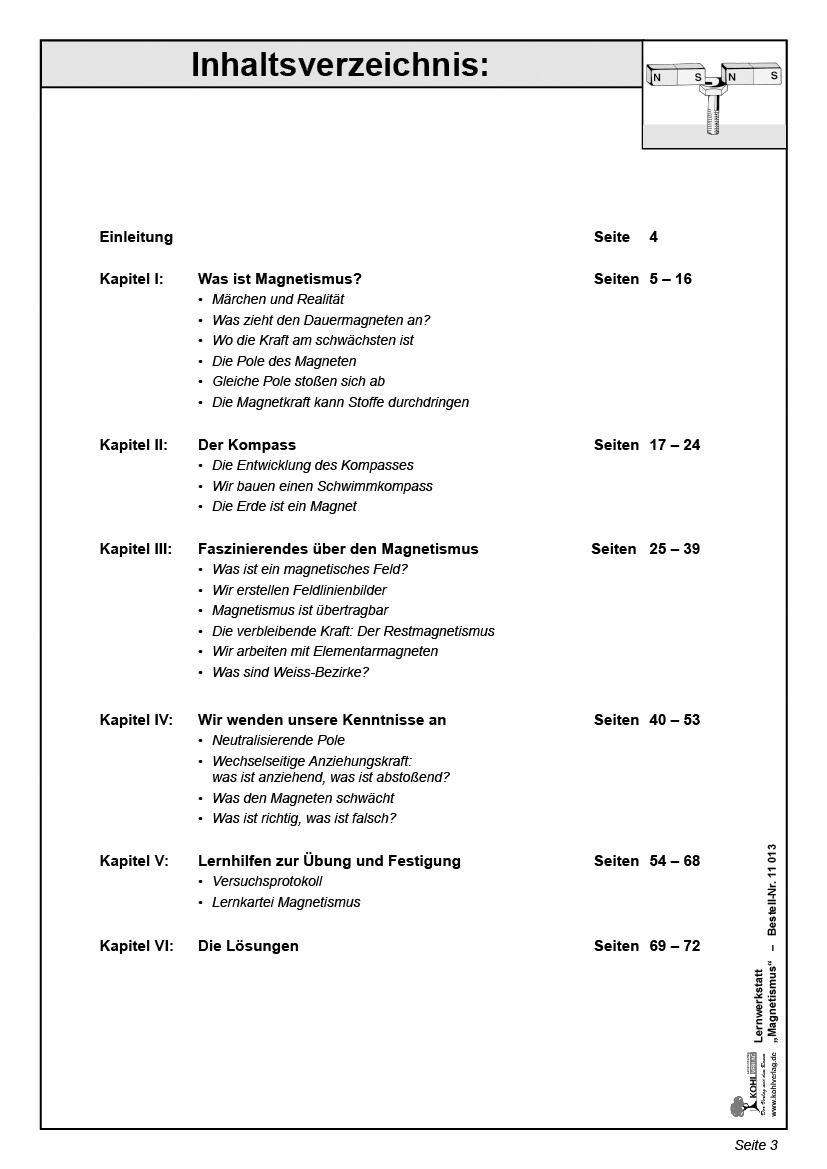 Lernwerkstatt Magnetismus