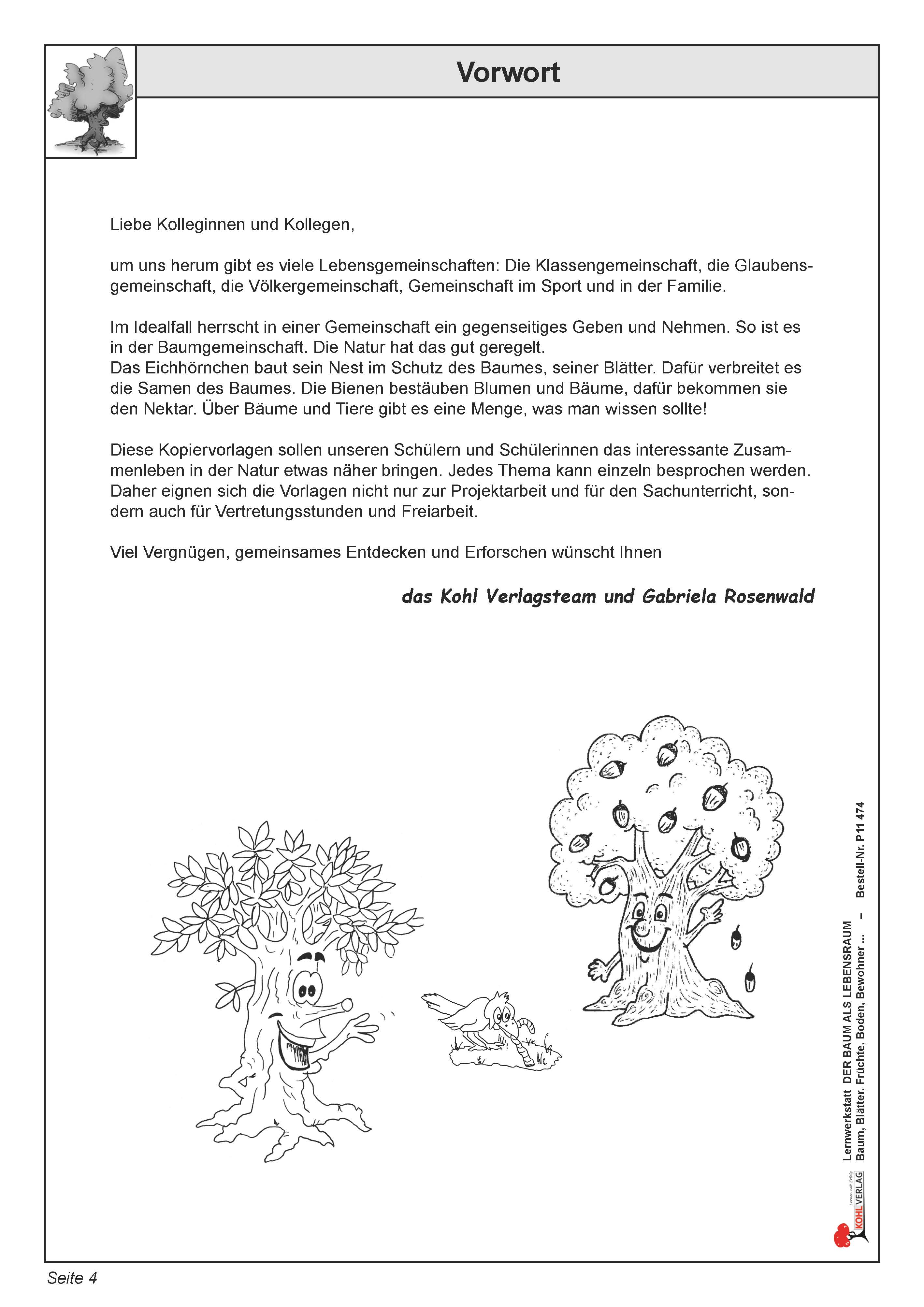 Lernwerkstatt: Grundwissen rund um den Baum