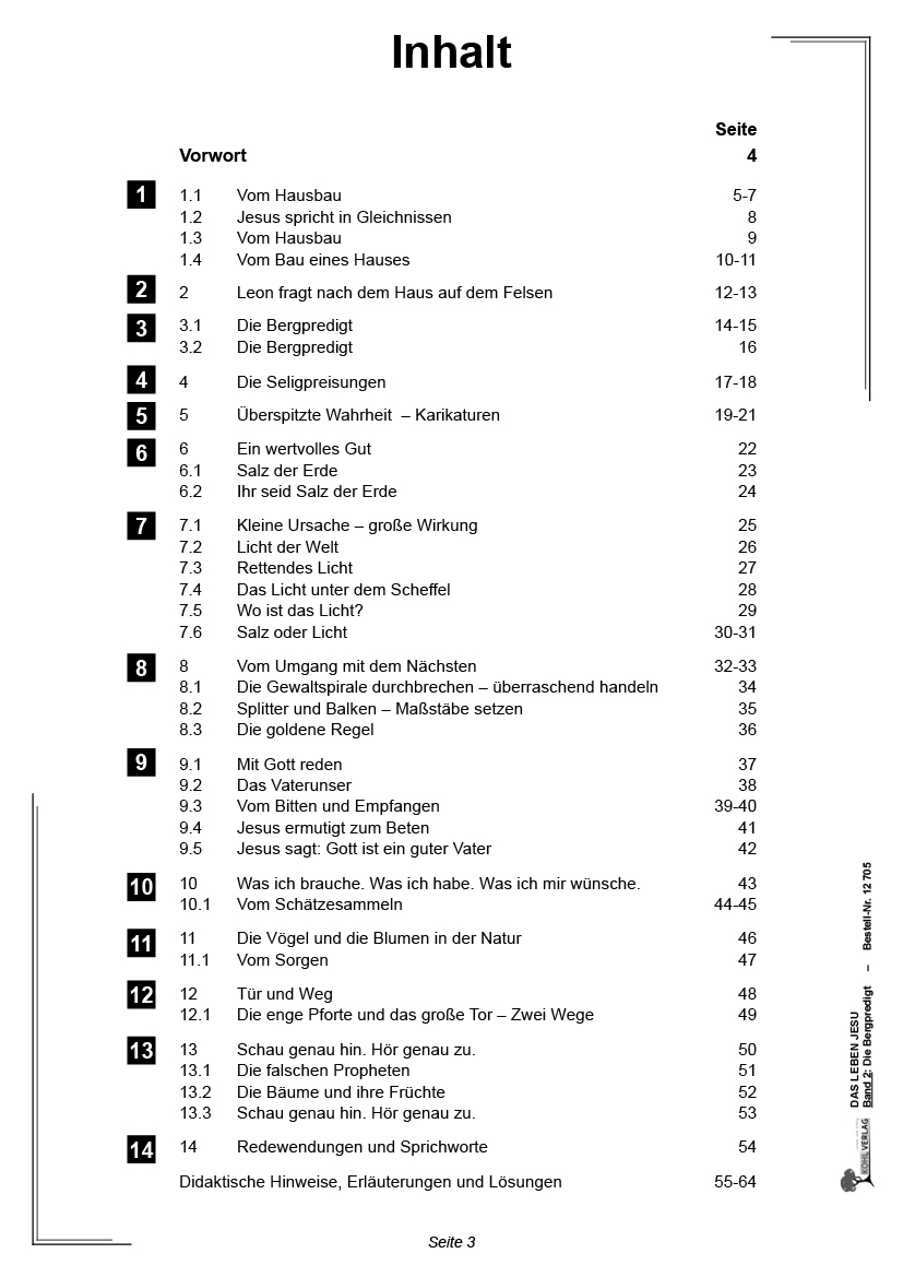 Das Leben Jesu / Band 2: Die Bergpredigt